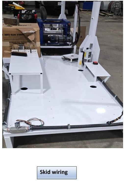 Full skid wiring layout
